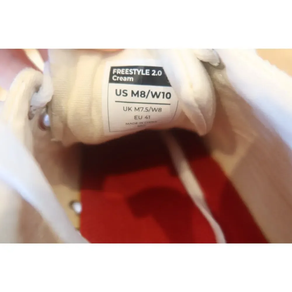 Splay Freestyle 2.0 Barefoot Shoes Cream Women's 10 Men's 8 EUC! - Picture 6 of 7